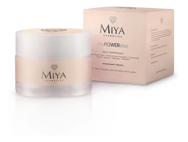 Miya Cosmetics myPOWERelixir – naturalne serum rewitalizujące dla zdrowej skóry Miya Cosmetics myPOWERelixir – naturalne serum rewitalizujące dla zdrowej skóry